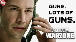 GUNS LOTS OF GUNS | THE MATRIX NEO IN WARZONE