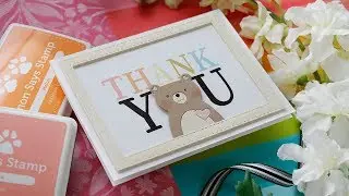 Amore LauraFadora: Love Bear Thanks