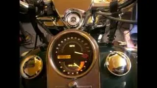 124 ci 2000 Harley Davidson Roadking Dyno run at BikersPHD 124 coversion