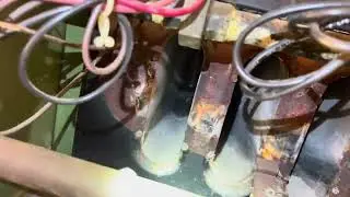 How to clean furnace combustion chambers 