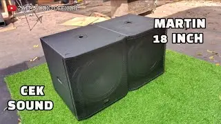 cek sound box martin 18 inch