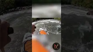 Canoes and Kayaks Conquer Rapids: Watch the Thrilling Ocoee River Run! #shorts