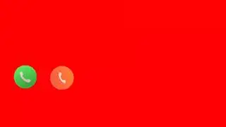 Incoming call icon red screen background video on YouTube ।। Red screen call icons effect #cfsir