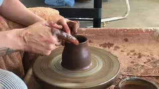 Three Footed Mug  - Throwing and Altering Demo