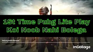 1st time play Pubg mobile #pubgmobilelite by #turbofacts