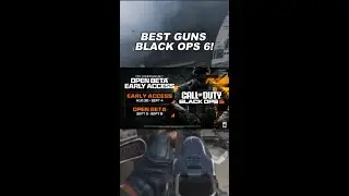 BEST TOP 5 GUNS YOU NEED TO USE : BLACK OPS 6 : BO6 OPEN BETA