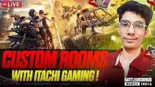 BGMI LIVE CUSTOM ROOM | FREE RP AND UC GIVEAWAY EVERY MATCH | #bgmilive