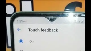 realme narzo 50i mobile me touch feedback kaise on kare