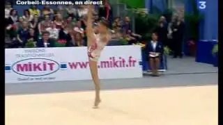 Eugenia Kanaeva Hoop Final World Cup Corbeil Essonnes 2007