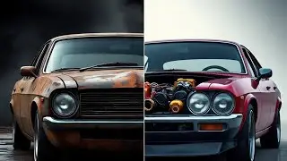 ASMR Car Restoration | Final Reveal of Fully Restored Classic Car