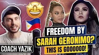 YAZIK reacts to Filipino Singer Sarah Geronimo - Freedom