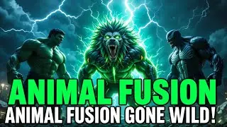 Hulk + Venom Fused with Animals?! (Epic Hybrid Transformations)