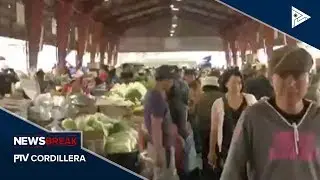 NEWS BREAK: Suplay ti nateng iti La Trinidad vegetable trading post, umdas