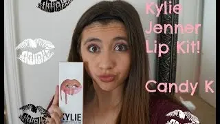 Kylie Jenner Lip Kit: Candy K + Swatches!!