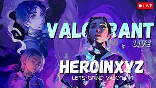 No Troll, Only Grind – Rank Push Challenge #heroinxyz #valorantindiaclutch #gamergirl #livestreams