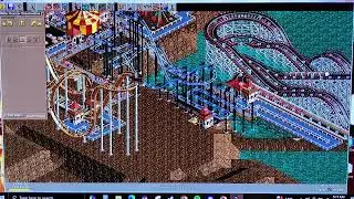 Чувствуй себя сумасшедшей легендой! Пейзажи Roller Coaster Tycoon Loopy, эпизод 168