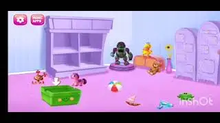 Clean toy room