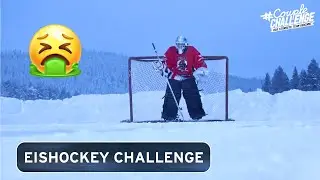 Antonia und Patrick & Calvin und Marvin in der neuen Challenge: Eishockey | #CoupleChallenge