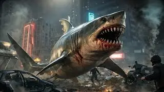 Shark ne poori city ko tabah kar diya #movie #newmovie