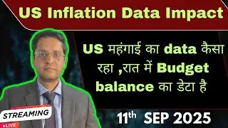 US Inflation data impact on Globalmarkets|US Federal Budget balance data|Nifty analysis|Globalmarket