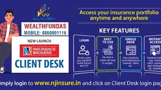 NJ Insurance Client  Desk - Single desk to Instantly Review your Insurance Solutions | Wealthfundas