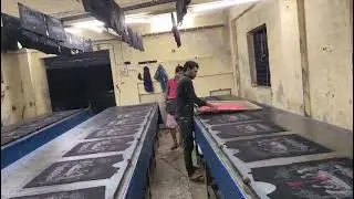Ink Se Print Tak ✨ | Satisfying Screen Printing Process 🔥👕