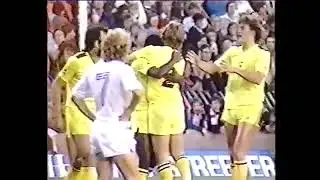 First Division Crystal Palace - Tottenham Hotspur 3-4 (19 August 1980)