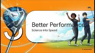 #469 Nano Alloy Polymer and Titanium Driver Face Technology by Mizuno