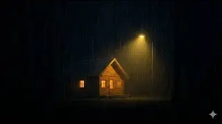 45 Minutes Heavy Rain | Deep Focus, Study & Calm Background Noise