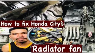 Honda City radiator fan motor repair
carbon replacement
