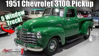 1951 Chevrolet 3100 Pickup 5 Window