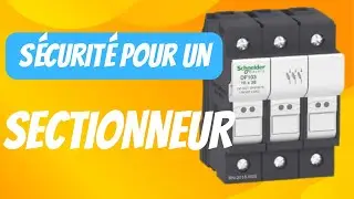 ajouter une sécurité à un sectionneur porte fusible  شرح بسيط جدا