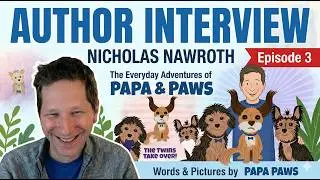 Author Interview: Papa Paws & Storytime! Nicholas Nawroth & Elizabeth O'Carroll 🐾
