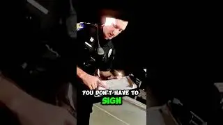 Officer Makes Shaky Stop &ndash; Driver Refuses ID And Wins