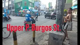 P. Burgos North of Kalayaan Ave. Walking Tour 4k