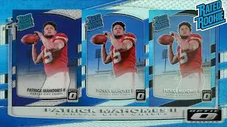 Top 10 Most Valuable Patrick Mahomes Donruss Optic PSA Graded Rookie Cards From 2017!