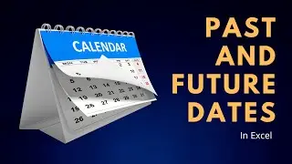 Calculate Past or Future Date Using EDATE Function in Excel  | Vivekananda Sinha | Video 160