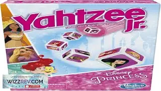 Hasbro Gaming Yahtzee Jr.: Disney Princess Edition Board Game for Kids Ages