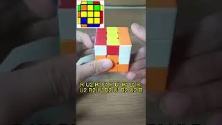 Easy Sune ZBLL ⭐2⭐| fast way to solve a rubik's cube (OLL and PLL at once)