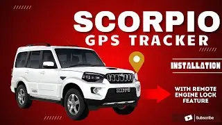 🔧 Mahindra Scorpio GPS Installation | Step-by-Step Guide | Car Tracker Setup 📍✅