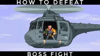 How to Defeat M.G.Willy BOSS FIGHT Gameplay | Double Dragon Gaiden : Rise of the Dragons