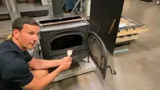 Как почистить горелку Jotul F 500 V3 Oslo.