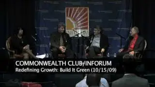 Redefining Growth: Build it Green (10/15/09)