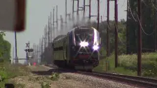 110 MPH AMTRAK BLUEWATER at Pokagon