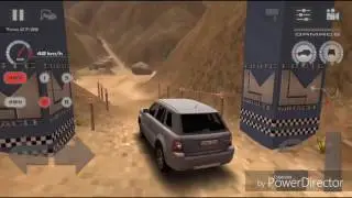 Offroad drive desert