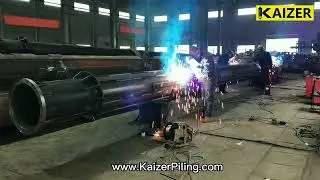 Bauer Bg28 Hydraulic Rotary Borehole Drilling Rigs Interlocking and Friction Kelly Bar #kellybar