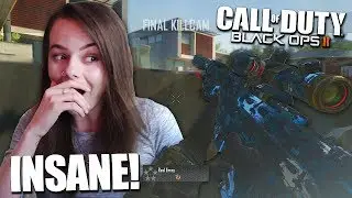 I HIT MY FIRST INSANE RAID TRICKSHOT! (CRAZY FAN REACTION) - BO2 Trickshotting