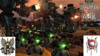 Dawn of war soulstorm Knights of House Drakkus vs world eaters
