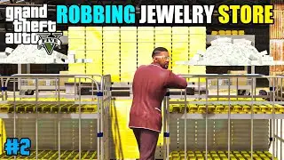 BIGGEST ROBBERY OF JEWELLERY'S IN LOS SANTOS! GTA V GAMEPLAY #2 | SRIRAM GAMER