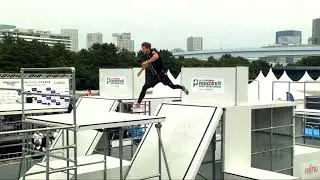 THEODORIDIS Ioakeim - HAUG Andreas (GRE-GER) - 2022 Parkour Worlds, Tokyo (JPN) Qualification Parko